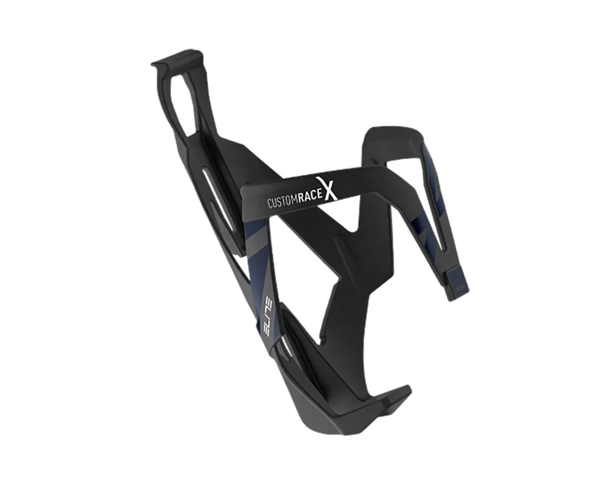 Elite Custom Race X Bottle Cage (Black/Blue)